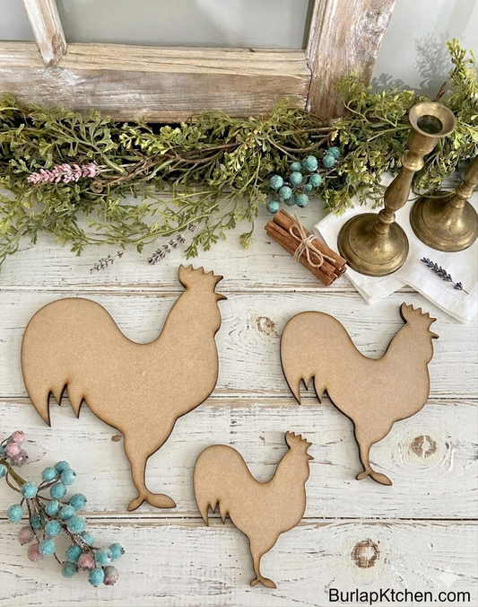 DIY Chicken Cutouts