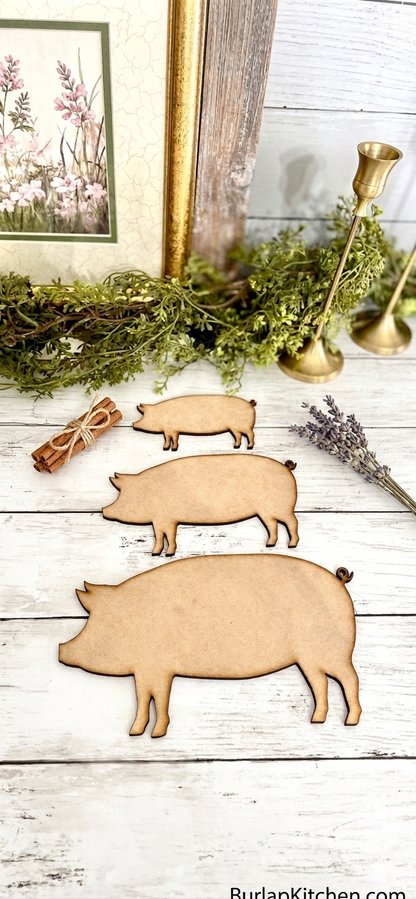 Pig Cutouts