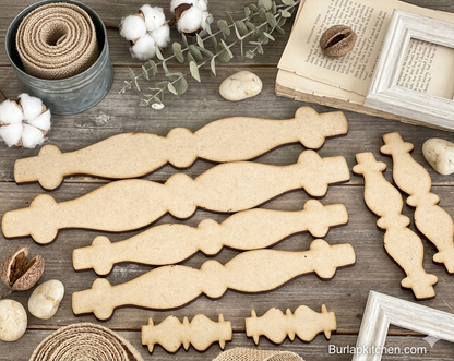 DIY Spindle Blanks, Set of 8