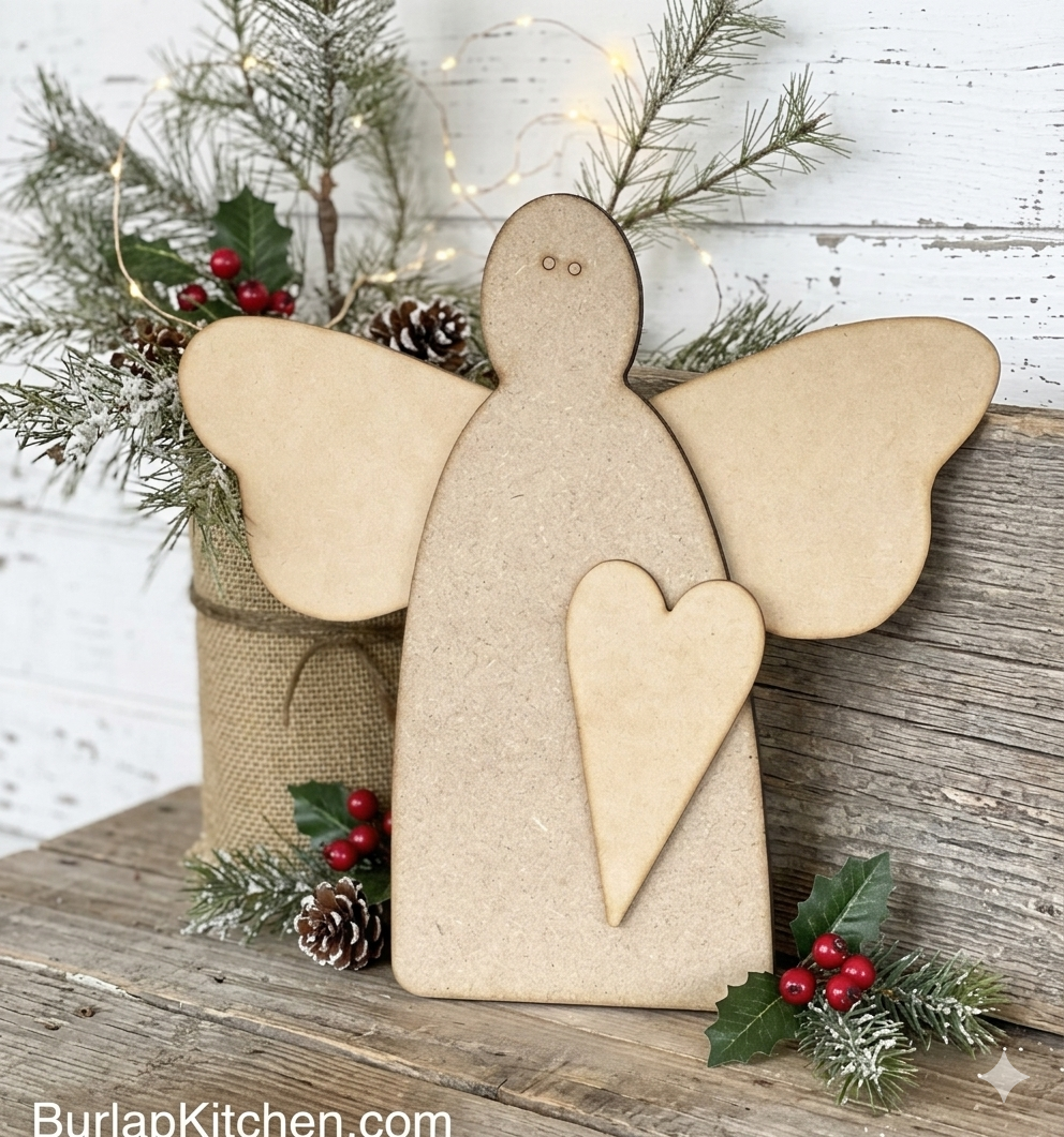 Angel Leaner w/ Heart- DIY Craft Kit