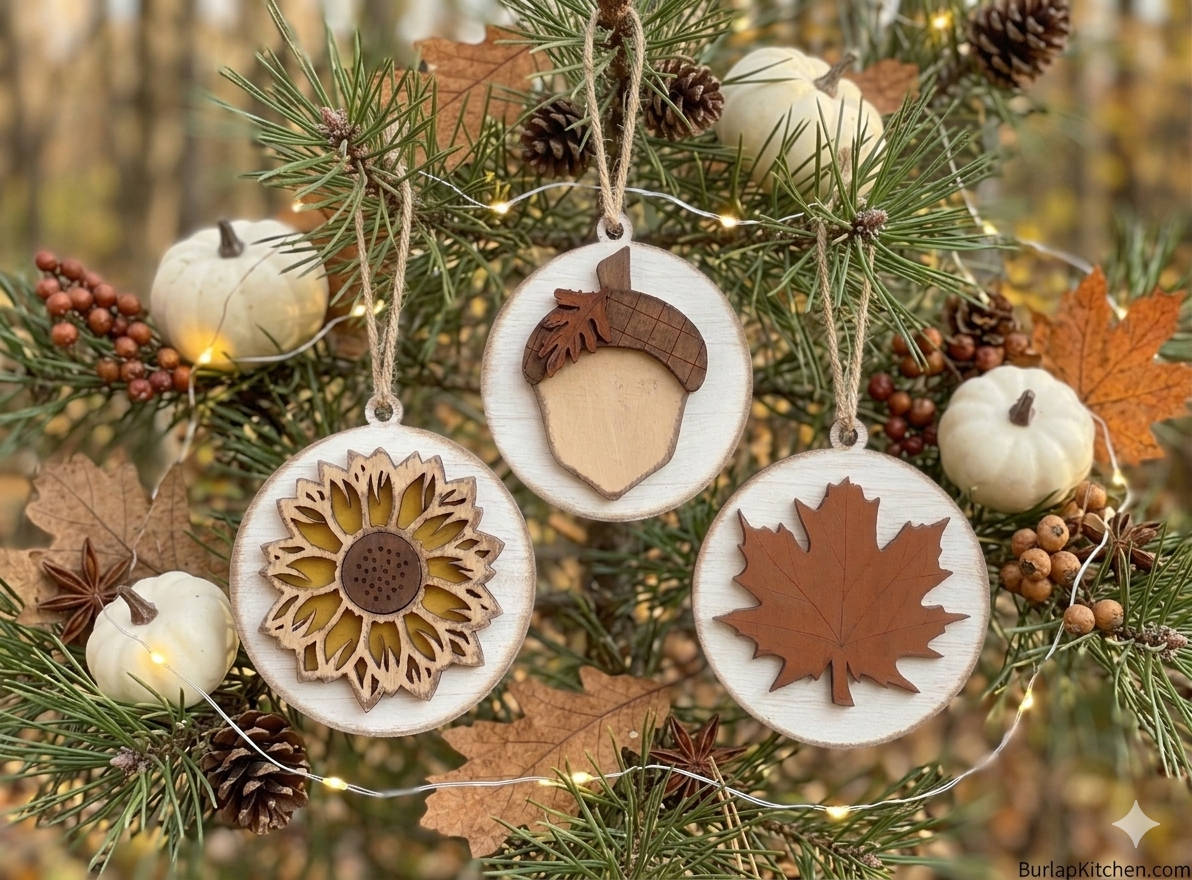 Fall Ornament Set - DIY Craft kit