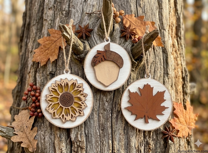 Fall Ornament Set - DIY Craft kit