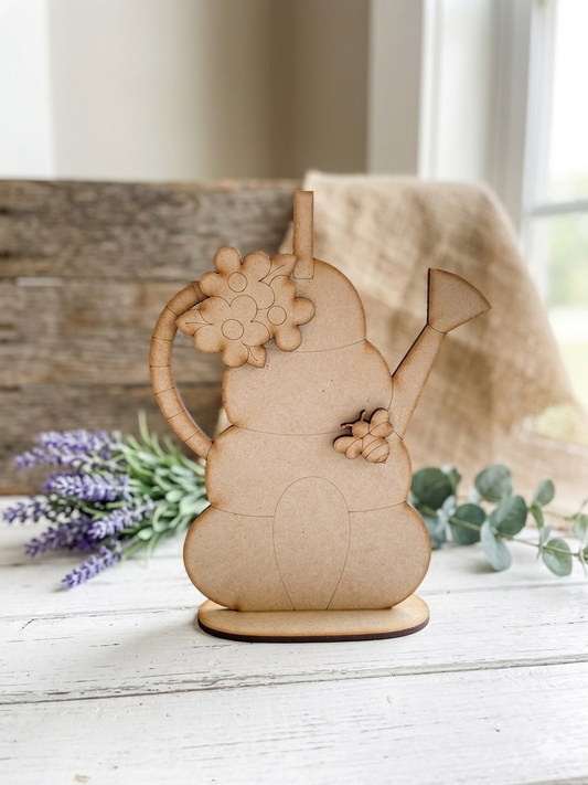 (Item#59) Bee Hive Watering Can - DIY Craft Kit