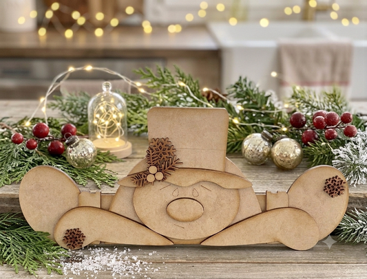 Charlie The Snowman Leaner - DIY Craft Kit
