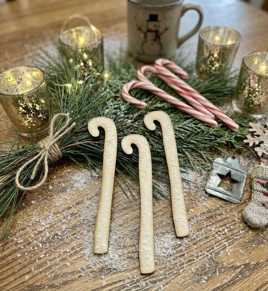 (Item#144) Wonky Candy Cane DIY Cutouts - Set of 3