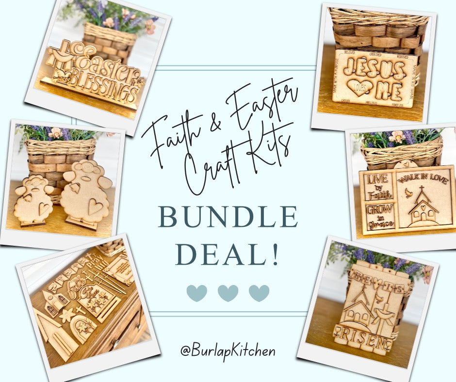 (Item#22) FER - Faith & Easter Bundle Deal (Bundle Deal Ships for Free!)