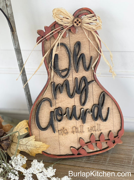 Oh My Gourd it’s Fall - DIY Craft Kit