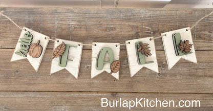Fall Banner - DIY Craft Kit