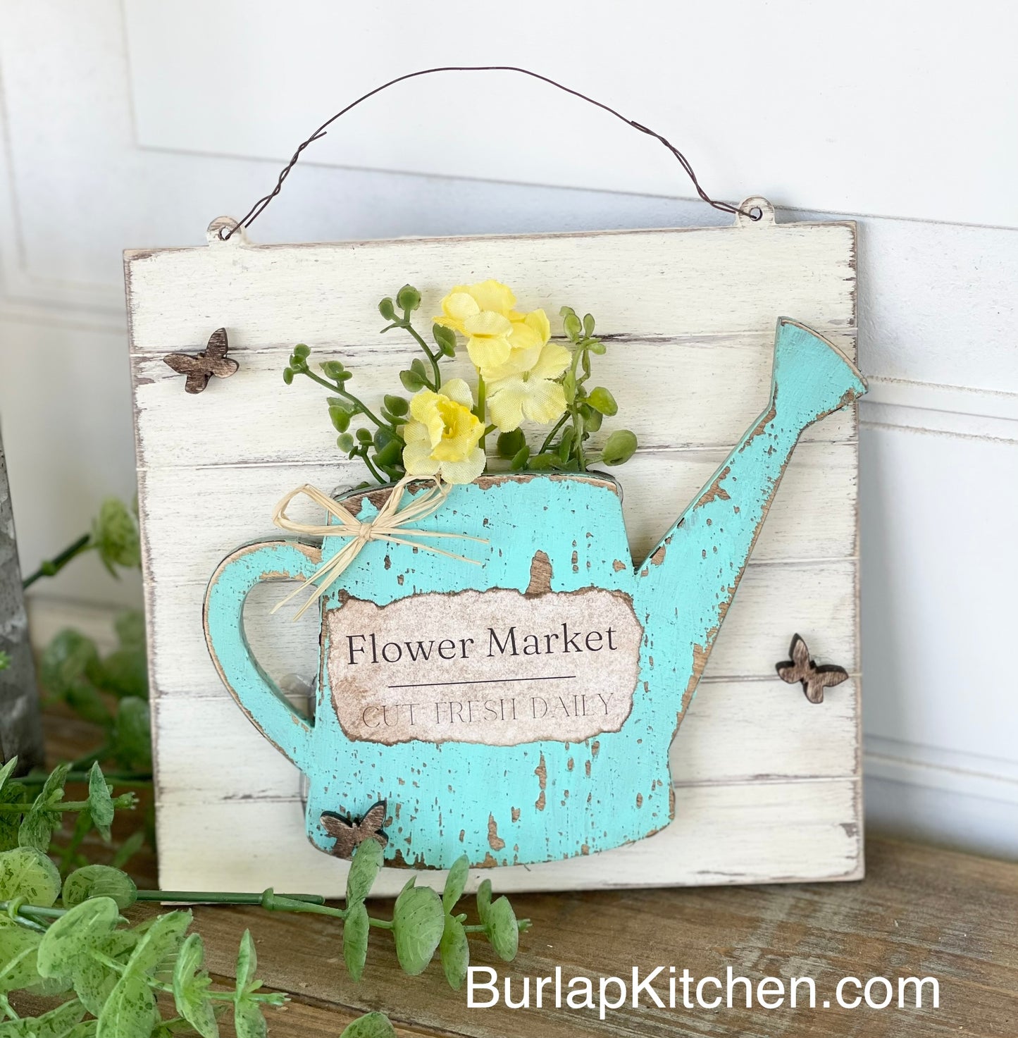 (CK) Watering Can Hanging Frame - Craft Kit