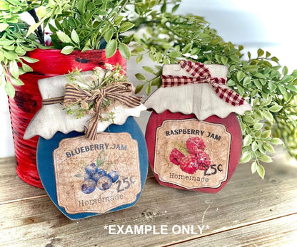 (CK) DIY Jam Jars, Set of 3